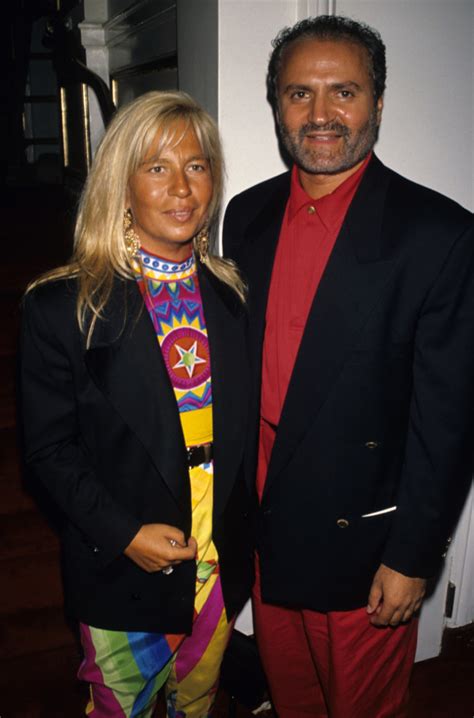 1990 donatella versace|early photos of donatella versace.